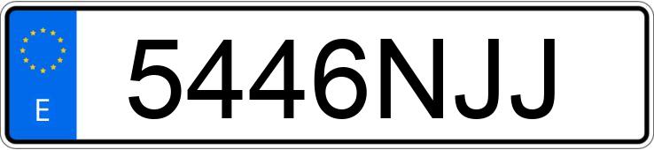 Numer rejestracyjny 5446NJJ posiada VOLKSWAGEN T-ROC Numer rejestracyjny 5446NJJ posiada VOLKSWAGEN T-ROC