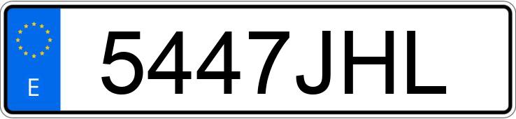 Numer rejestracyjny 5447JHL posiada MERCEDES VIANO Numer rejestracyjny 5447JHL posiada MERCEDES VIANO