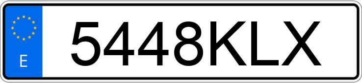 Numer rejestracyjny 5448KLX posiada MAZDA CX-3 Numer rejestracyjny 5448KLX posiada MAZDA CX-3