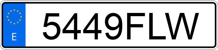 Numer rejestracyjny 5449FLW posiada HONDA JAZZ Numer rejestracyjny 5449FLW posiada HONDA JAZZ