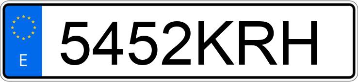 Numer rejestracyjny 5452KRH posiada RENAULT MEGANE SPORT TOURER Numer rejestracyjny 5452KRH posiada RENAULT MEGANE SPORT TOURER