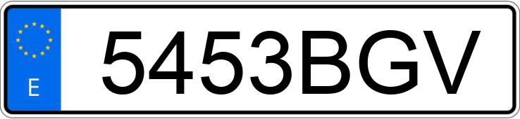 Numer rejestracyjny 5453BGV posiada CITROEN XSARA Numer rejestracyjny 5453BGV posiada CITROEN XSARA