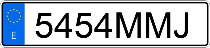 Numer rejestracyjny 5454MMJ posiada PORSCHE MACAN Numer rejestracyjny 5454MMJ posiada PORSCHE MACAN