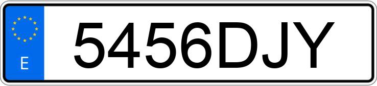 Numer rejestracyjny 5456DJY posiada AUDI A3 SPORTBACK Numer rejestracyjny 5456DJY posiada AUDI A3 SPORTBACK