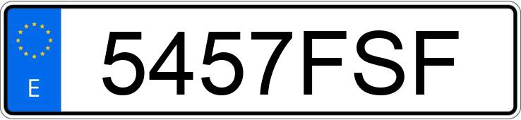 Numer rejestracyjny 5457FSF posiada SEAT LEON Numer rejestracyjny 5457FSF posiada SEAT LEON