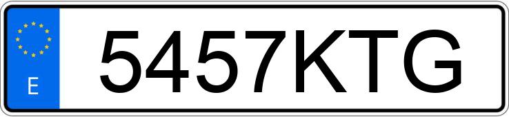 Numer rejestracyjny 5457KTG posiada PEUGEOT 308