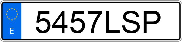 Numer rejestracyjny 5457LSP posiada ALFA ROMEO STELVIO