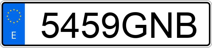 Numer rejestracyjny 5459GNB posiada CITROEN XSARA Numer rejestracyjny 5459GNB posiada CITROEN XSARA