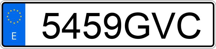 Numer rejestracyjny 5459GVC posiada VOLKSWAGEN CADDY