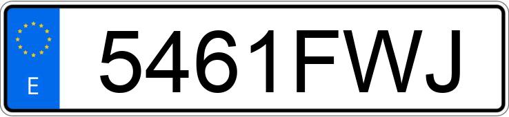 Numer rejestracyjny 5461FWJ posiada SEAT LEON