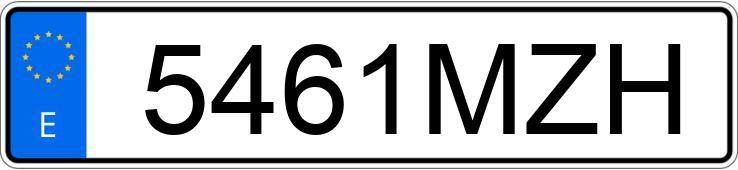 Numer rejestracyjny 5461MZH posiada SEAT LEON