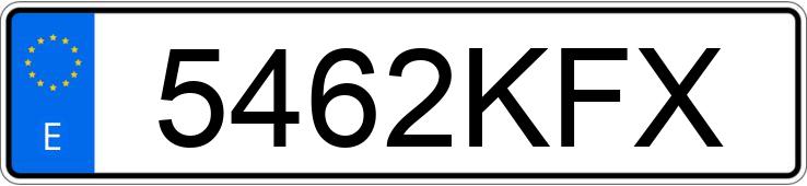 Numer rejestracyjny 5462KFX posiada AUDI RS3 SPORTBACK Numer rejestracyjny 5462KFX posiada AUDI RS3 SPORTBACK