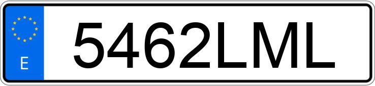 Numer rejestracyjny 5462LML posiada MERCEDES ACTROS