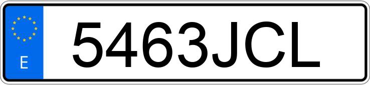 Numer rejestracyjny 5463JCL posiada MERCEDES GLA (156)