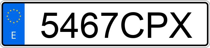 Numer rejestracyjny 5467CPX posiada AUDI A3 Numer rejestracyjny 5467CPX posiada AUDI A3