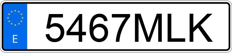 Numer rejestracyjny 5467MLK posiada VOLKSWAGEN TRANSPORTER Numer rejestracyjny 5467MLK posiada VOLKSWAGEN TRANSPORTER