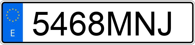 Numer rejestracyjny 5468MNJ posiada SKODA OCTAVIA Numer rejestracyjny 5468MNJ posiada SKODA OCTAVIA