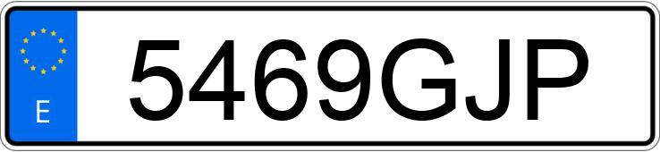 Numer rejestracyjny 5469GJP posiada KYMCO GRAND DINK 125