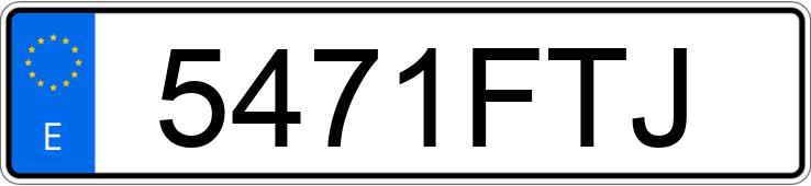 Numer rejestracyjny 5471FTJ posiada FIAT BRAVO Numer rejestracyjny 5471FTJ posiada FIAT BRAVO