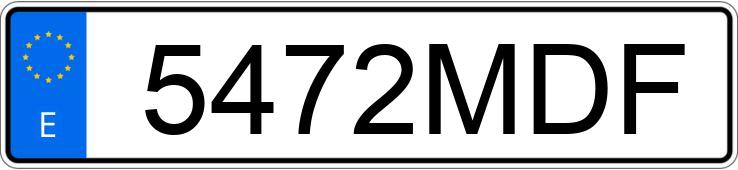 Numer rejestracyjny 5472MDF posiada PORSCHE MACAN Numer rejestracyjny 5472MDF posiada PORSCHE MACAN