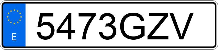 Numer rejestracyjny 5473GZV posiada KINROAD SHARK