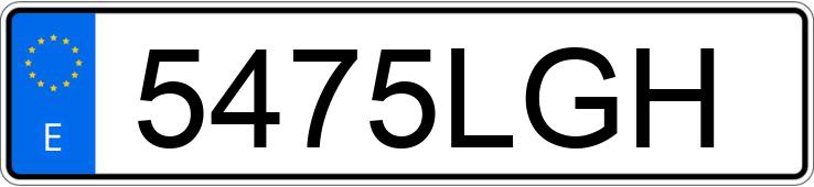 Numer rejestracyjny 5475LGH posiada PEUGEOT RIFTER Numer rejestracyjny 5475LGH posiada PEUGEOT RIFTER