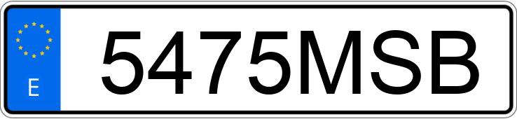 Numer rejestracyjny 5475MSB posiada SEAT ARONA Numer rejestracyjny 5475MSB posiada SEAT ARONA