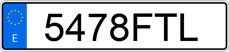 Numer rejestracyjny 5478FTL posiada HONDA CIVIC Numer rejestracyjny 5478FTL posiada HONDA CIVIC