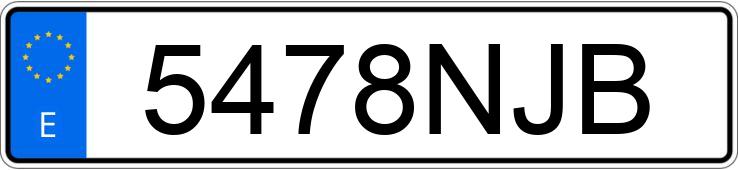 Numer rejestracyjny 5478NJB posiada VOLKSWAGEN TRANSPORTER Numer rejestracyjny 5478NJB posiada VOLKSWAGEN TRANSPORTER