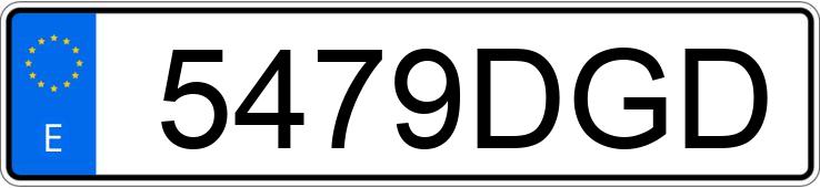 Numer rejestracyjny 5479DGD posiada BMW SERIE 3 Numer rejestracyjny 5479DGD posiada BMW SERIE 3