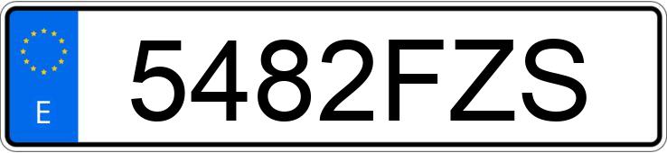 Numer rejestracyjny 5482FZS posiada CITROEN XSARA Numer rejestracyjny 5482FZS posiada CITROEN XSARA