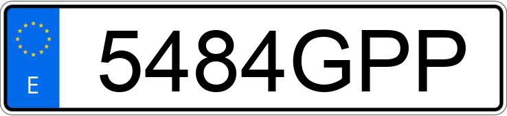 Numer rejestracyjny 5484GPP posiada PEUGEOT 308 Numer rejestracyjny 5484GPP posiada PEUGEOT 308