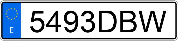 Numer rejestracyjny 5493DBW posiada NISSAN 350 Z Numer rejestracyjny 5493DBW posiada NISSAN 350 Z