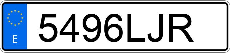 Numer rejestracyjny 5496LJR posiada HYUNDAI TUCSON Numer rejestracyjny 5496LJR posiada HYUNDAI TUCSON