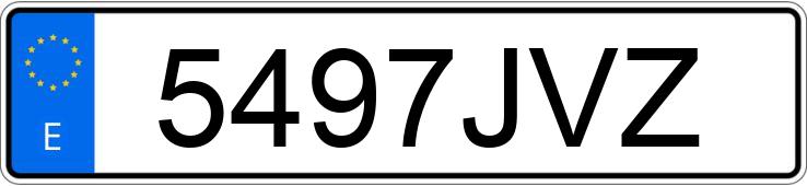 Numer rejestracyjny 5497JVZ posiada VOLKSWAGEN POLO Numer rejestracyjny 5497JVZ posiada VOLKSWAGEN POLO