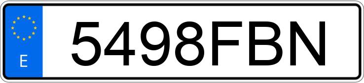 Numer rejestracyjny 5498FBN posiada TOYOTA YARIS Numer rejestracyjny 5498FBN posiada TOYOTA YARIS