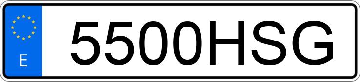 Numer rejestracyjny 5500HSG posiada CITROEN C-ELYSEE Numer rejestracyjny 5500HSG posiada CITROEN C-ELYSEE