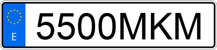 Numer rejestracyjny 5500MKM posiada MERCEDES G (463) Numer rejestracyjny 5500MKM posiada MERCEDES G (463)
