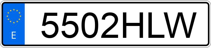 Numer rejestracyjny 5502HLW posiada OPEL ASTRA GTC Numer rejestracyjny 5502HLW posiada OPEL ASTRA GTC