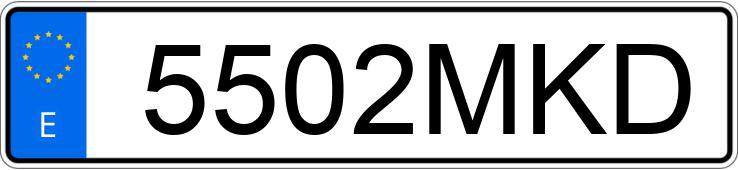 Numer rejestracyjny 5502MKD posiada KAWASAKI Z 125 Numer rejestracyjny 5502MKD posiada KAWASAKI Z 125