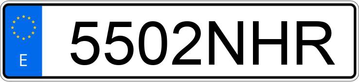 Numer rejestracyjny 5502NHR posiada RENAULT AUSTRAL