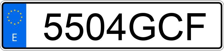 Numer rejestracyjny 5504GCF posiada PEUGEOT 308 Numer rejestracyjny 5504GCF posiada PEUGEOT 308