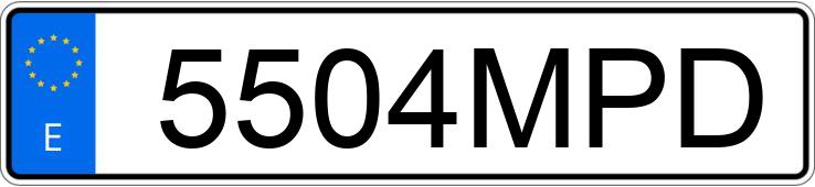 Numer rejestracyjny 5504MPD posiada SEAT ATECA Numer rejestracyjny 5504MPD posiada SEAT ATECA