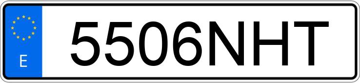 Numer rejestracyjny 5506NHT posiada BMW X1 Numer rejestracyjny 5506NHT posiada BMW X1