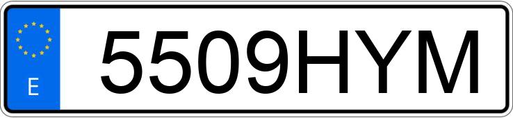 Numer rejestracyjny 5509HYM posiada BMW SERIE 3 Numer rejestracyjny 5509HYM posiada BMW SERIE 3