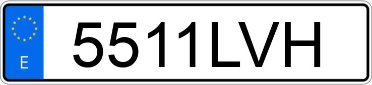 Numer rejestracyjny 5511LVH posiada AUDI A3 Numer rejestracyjny 5511LVH posiada AUDI A3