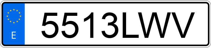 Numer rejestracyjny 5513LWV posiada KIA SPORTAGE Numer rejestracyjny 5513LWV posiada KIA SPORTAGE