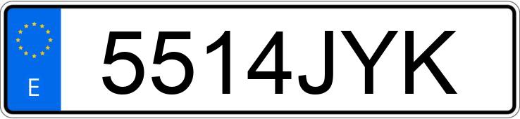 Numer rejestracyjny 5514JYK posiada MERCEDES SPRINTER Numer rejestracyjny 5514JYK posiada MERCEDES SPRINTER