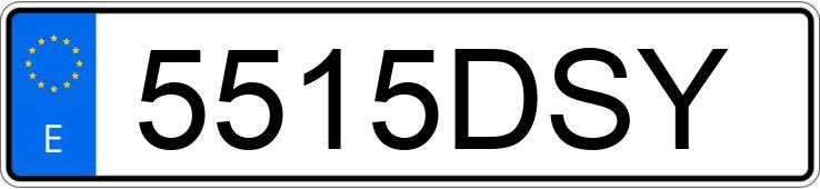 Numer rejestracyjny 5515DSY posiada BMW SERIE 3 Numer rejestracyjny 5515DSY posiada BMW SERIE 3