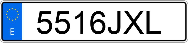 Numer rejestracyjny 5516JXL posiada OPEL CORSA